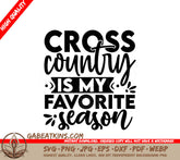 Cross Country Season SVG SVG